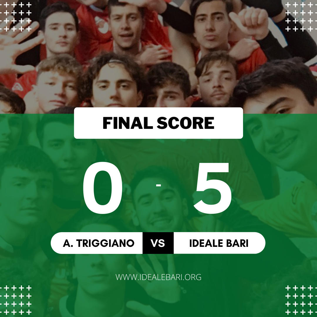 RECUPERO CAMPIONATO JUNIORES: L'IDEALE BARI VINCE 5-0