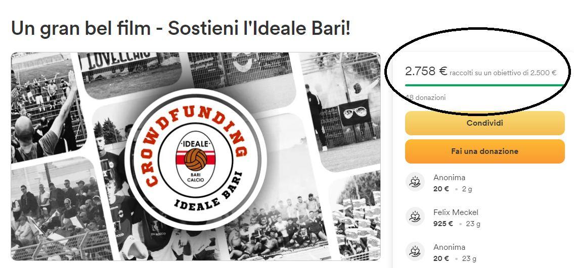 CONCLUSA LA RACCOLTA CROWDFUNDING PARTITA QUESTA ESTATE
