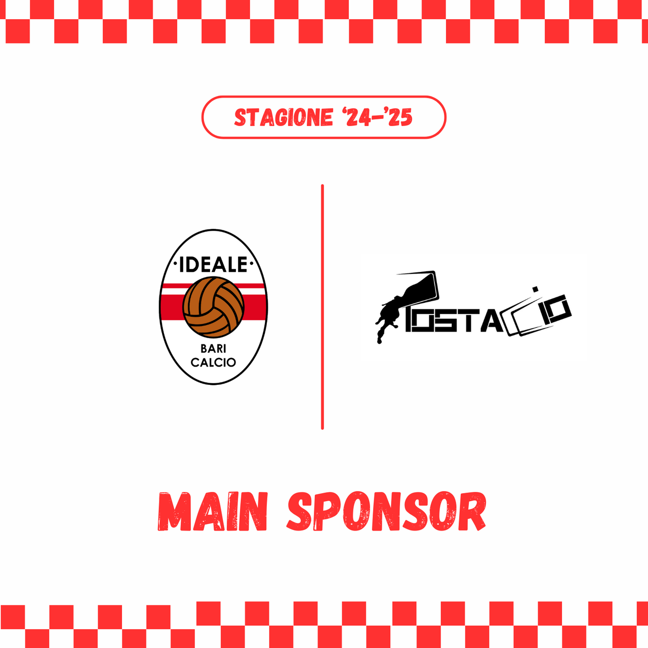 ANCHE PER QUEST’ANNO, IL POSTACCIO E’ SPONSOR IDEALE BARI