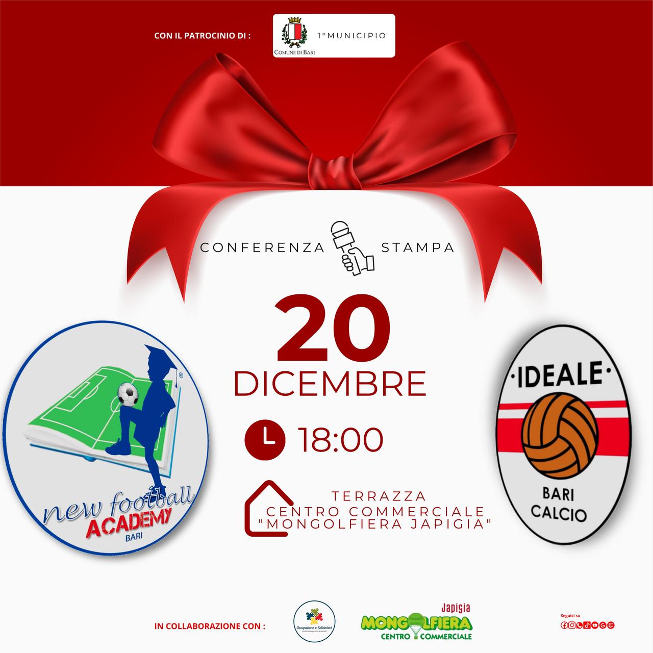 IDEALE BARI E NFA BARI VI INVITANO ALLA PRESENTAZIONE DEL NUOVO PROGETTO