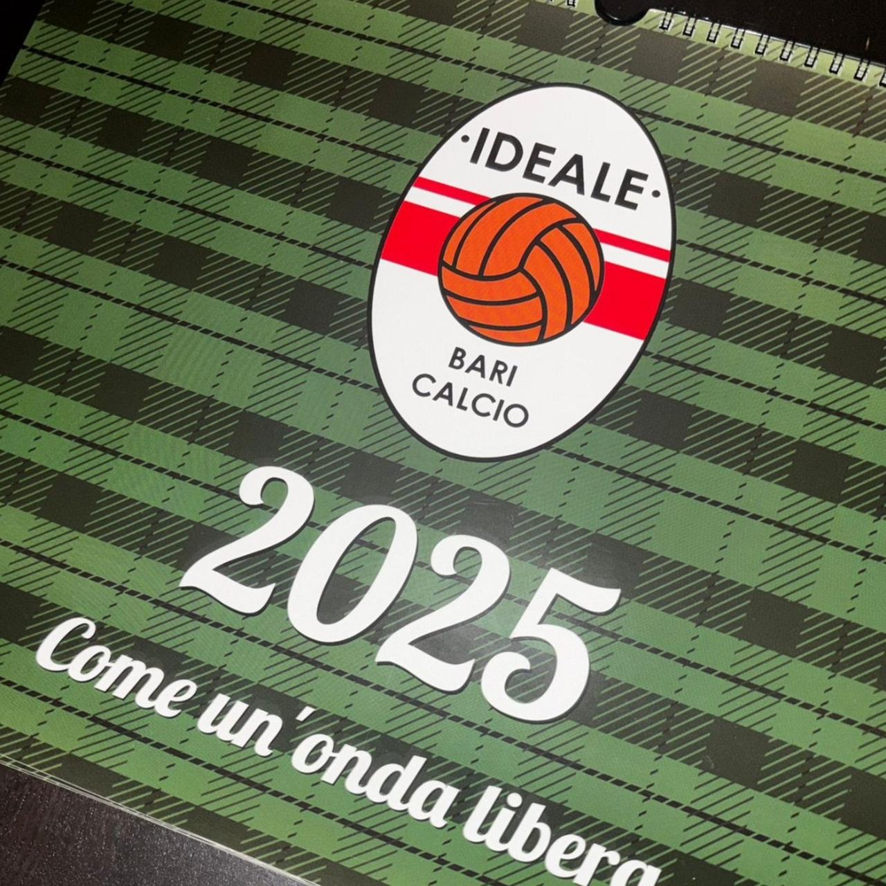 DA QUESTA DOMENICA, DISPONIBILI I CALENDARI 2025 DELL' IDEALE BARI