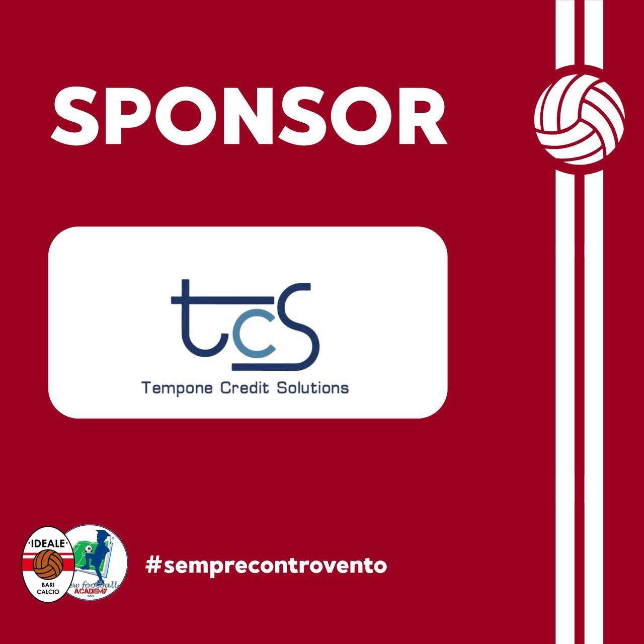 TEMPONE CREDIT S. CONFERMA PARTNERSHIP CON LA NOSTRA ASSOCIAZIONE