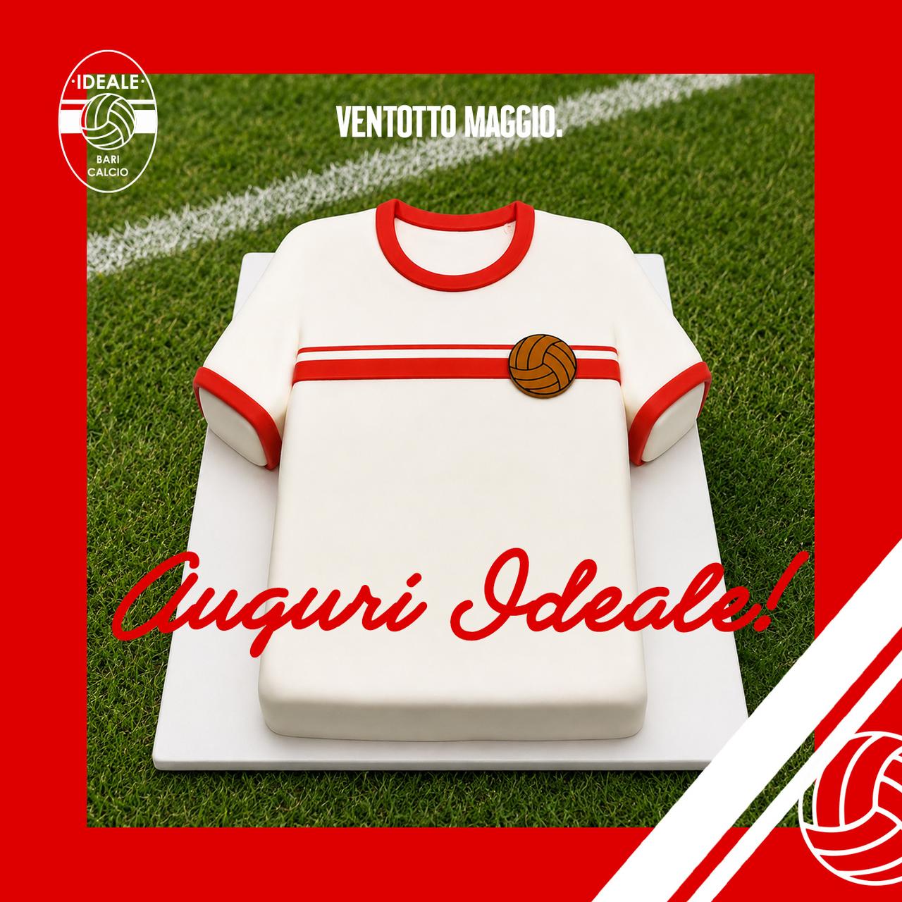OGGI SONO 14 ANNI DELLA ASSOCIAZIONE IDEALE BARI CALCIO