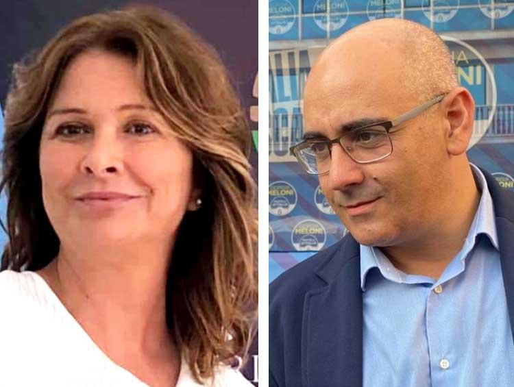 Da sinistra: Simona Ferraina e Michele De Simone
