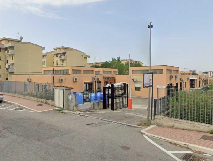 La sede del Centro di salute mentale a Crotone