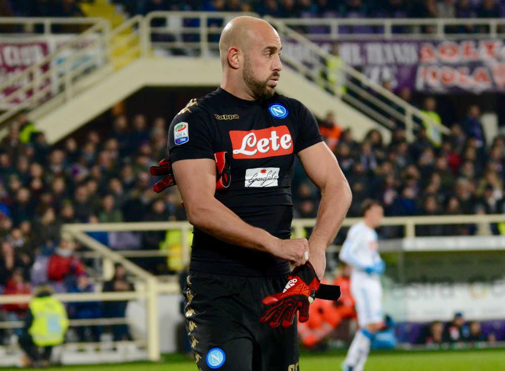 Il portiere Reina. Foto: Luca Fanfani/Fiorentinanews.com