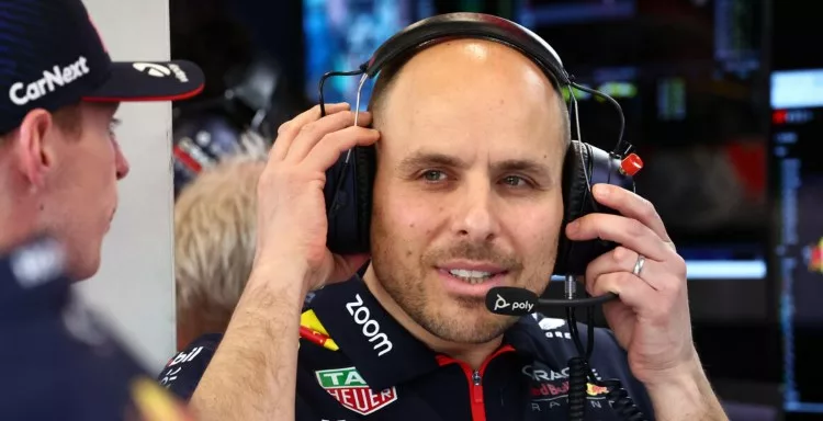 Gianpiero Lambiase, ingegnere di pista di Max Verstappen - Oracle Red Bull Racing