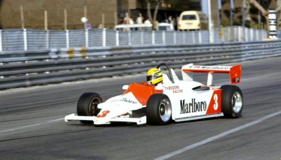 Ayrton Senna Macao 1983 a bordo della West Surrey Racing