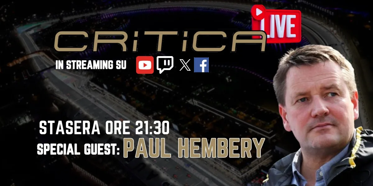 criticalive paul hembery