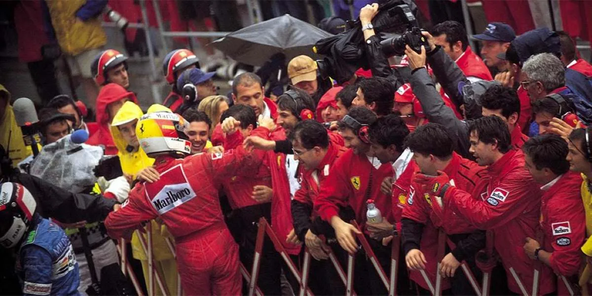 GP Spagna 1996: la prima volta di Schumacher in rosso