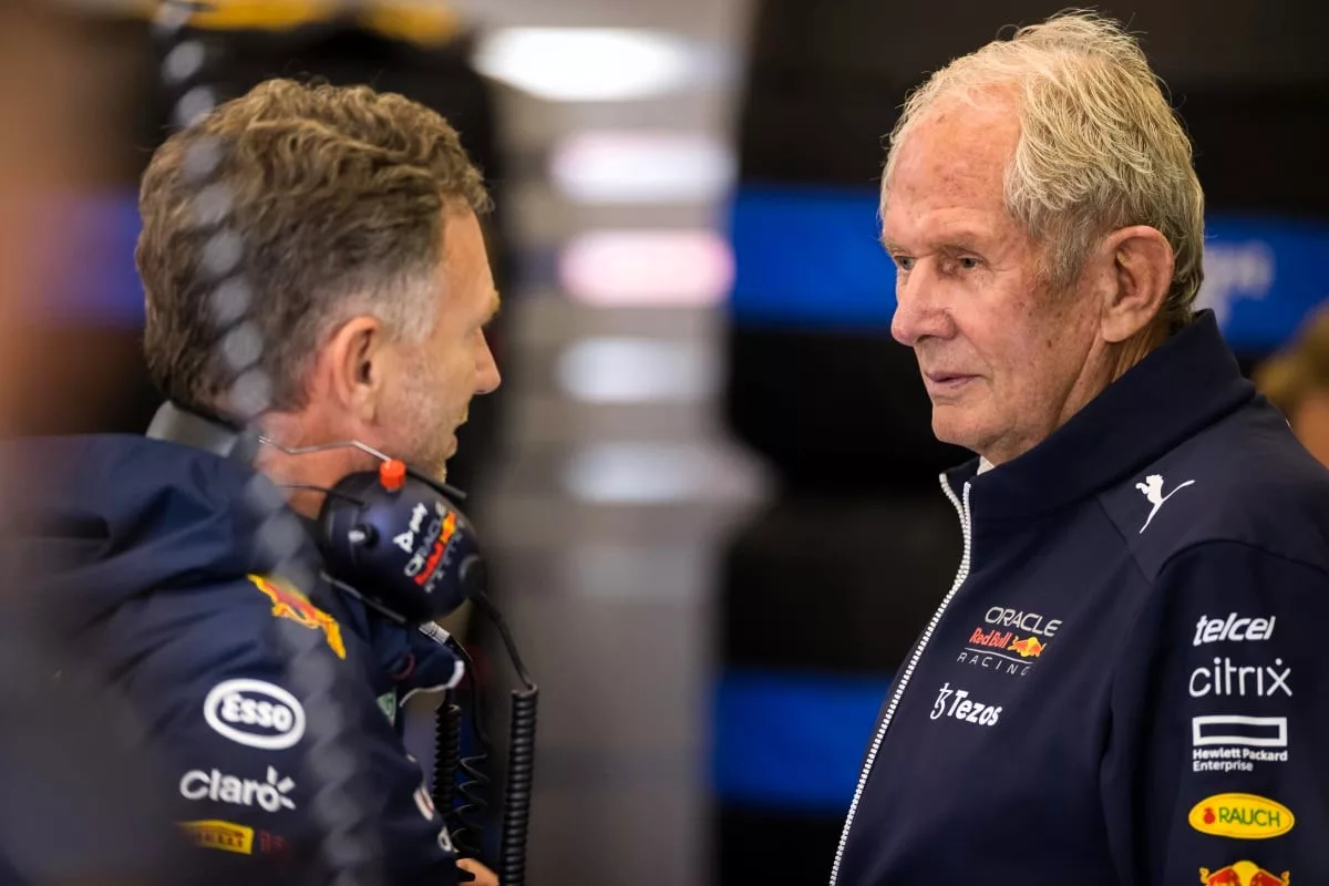Helmut Marko e Christian Horner
