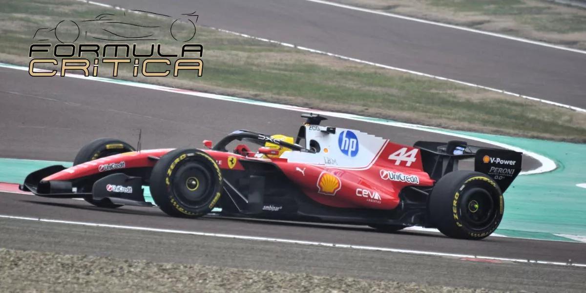Lewis Hamilton svezza la Ferrari SF-26 a Fiorano
