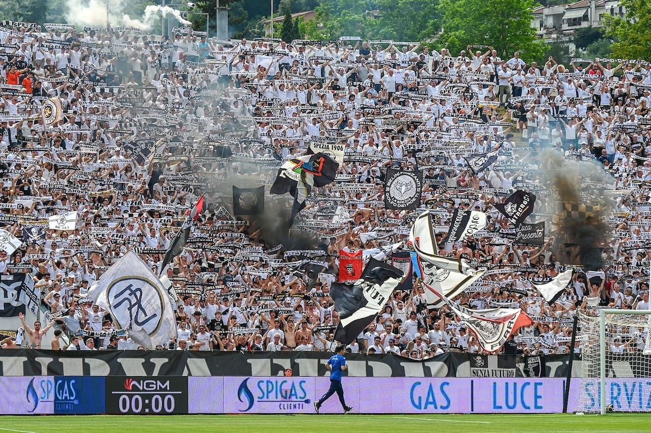 I tifosi dello Spezia