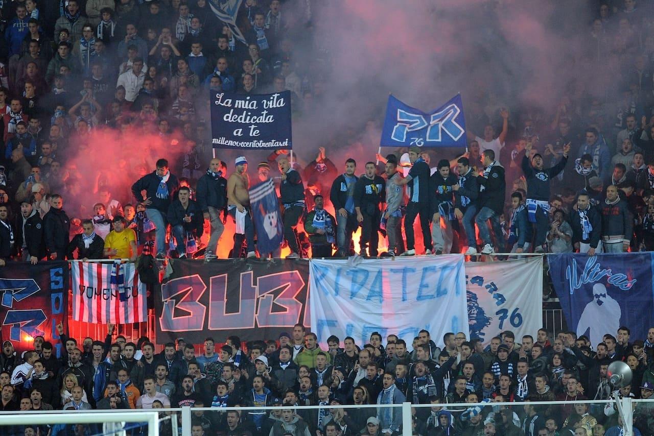 Tifosi del Pescara in fermento