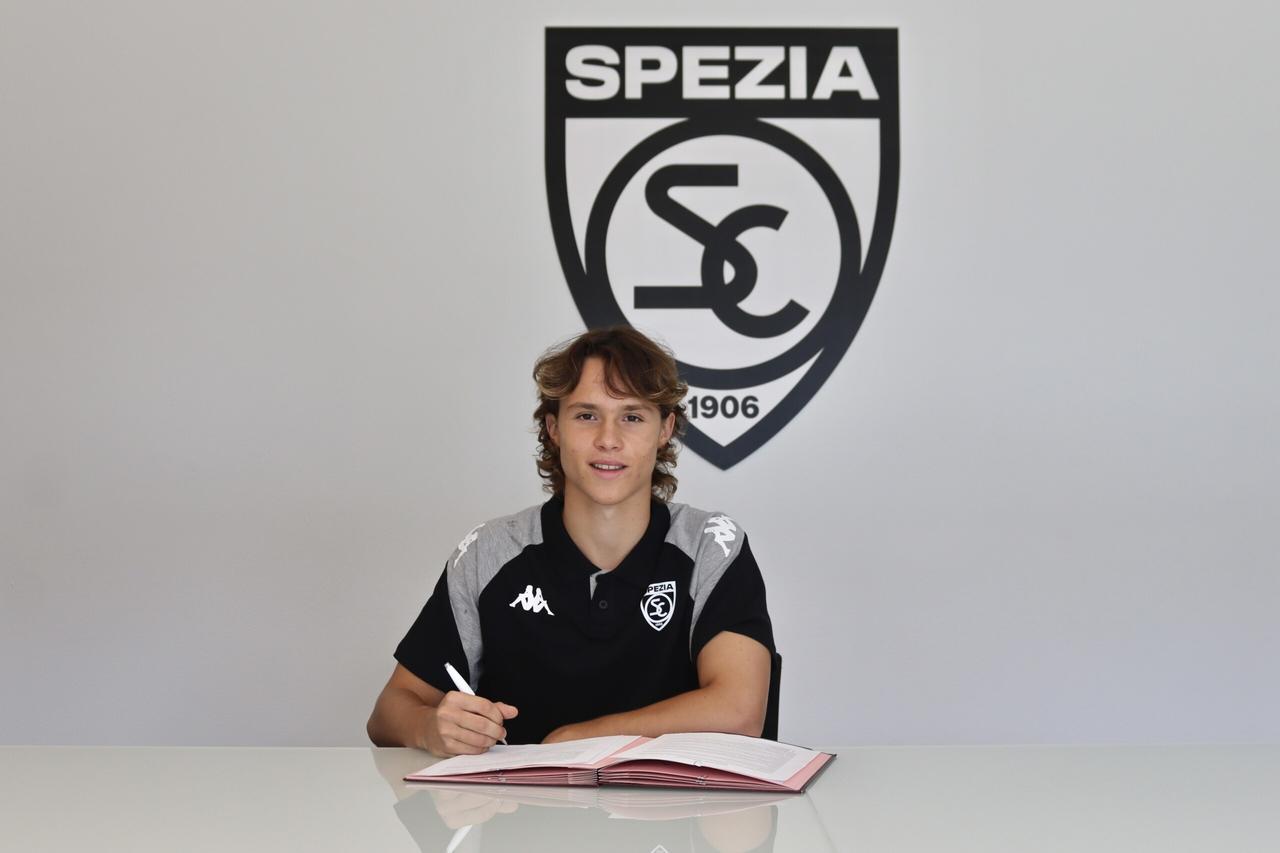 Christian Comotto, centrocampista dello Spezia