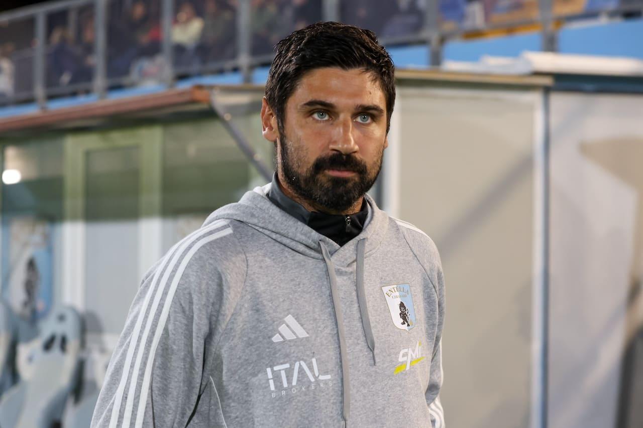Andrea Chiappella, allenatore della Virtus Entella