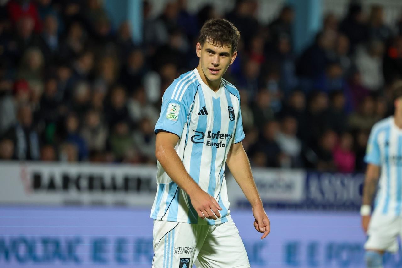 Alessandro Debenedetti, attaccante dell'Entella