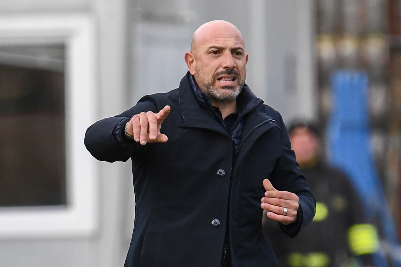 Antonio Calabro, allenatore della Carrarese
