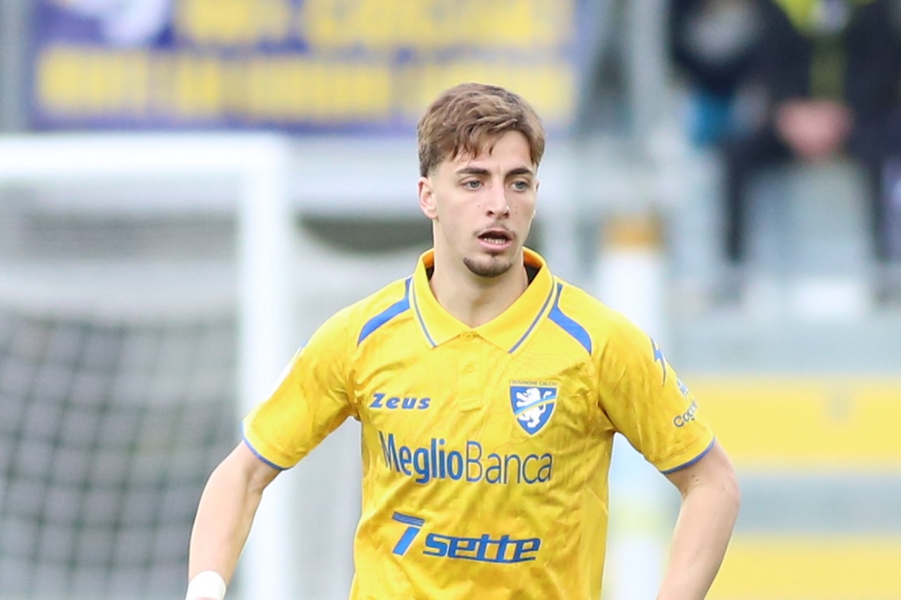 Matteo Cichella, centrocampista del Frosinone