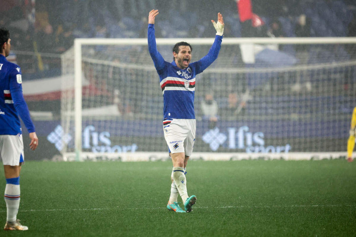 Nicholas Pierini, attaccante della Sampdoria