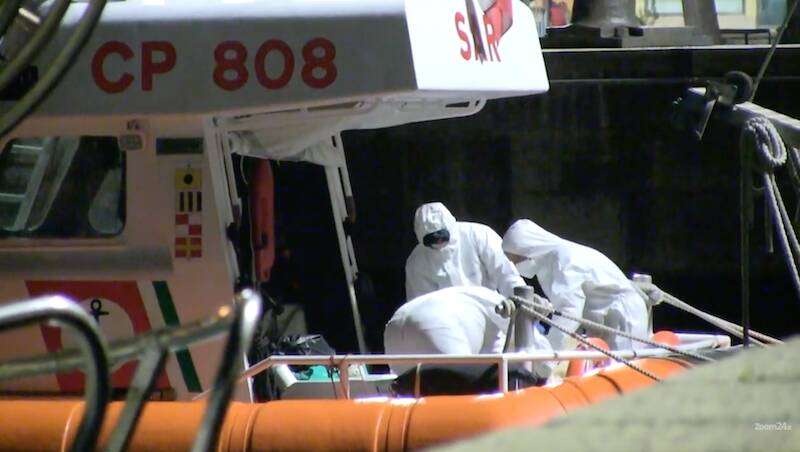 guardia costiera vibo marina cadavereSchermata 2022-02-18 alle 19.51.34