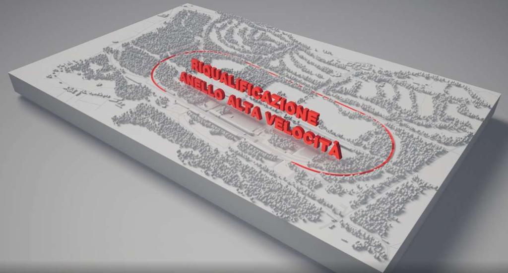 Riqualificazione dello storico anello di alta velocità