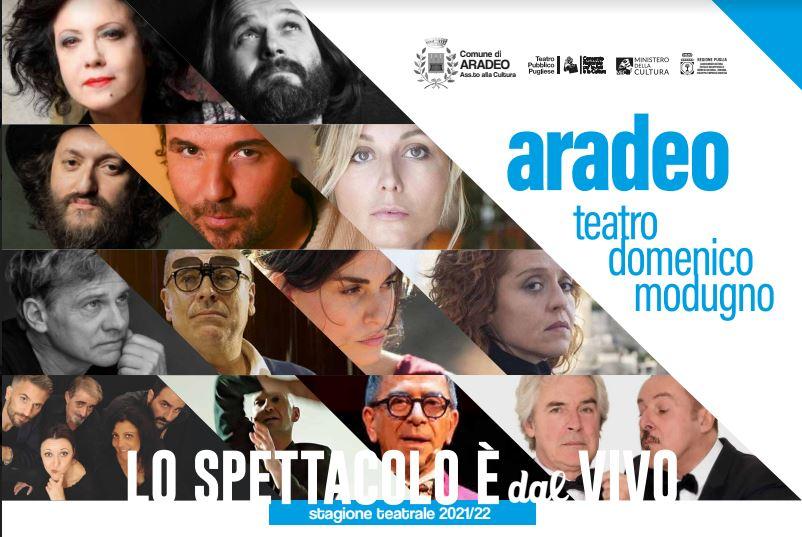 “AradeoTeatro”, primo appuntamento con Antonella Ruggiero e Cosimo ...