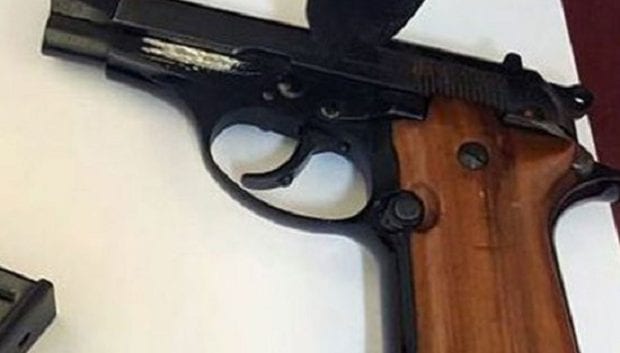 Ha usato la pistola del padre