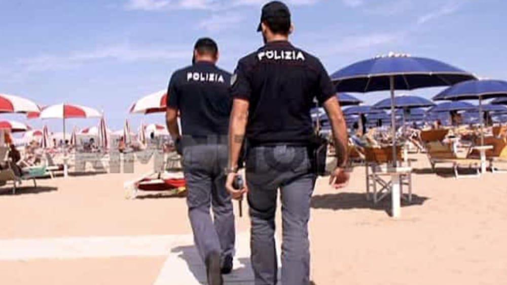 L'intervento della polizia