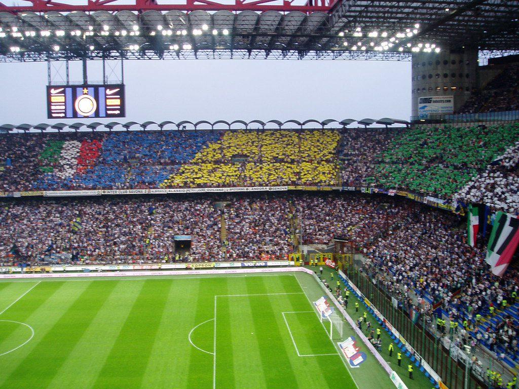 Inter coreografia San siro