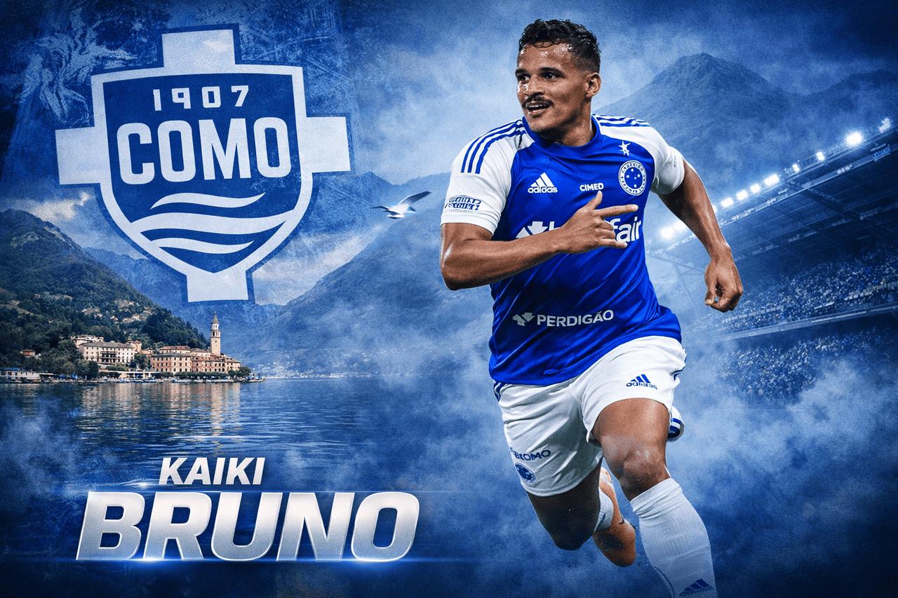 Kaiki Bruno, terzino sinistro del Cruzeiro accostato al Como