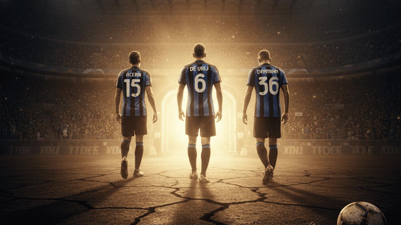 Acerbi, De Vrij e Darmian di spalle