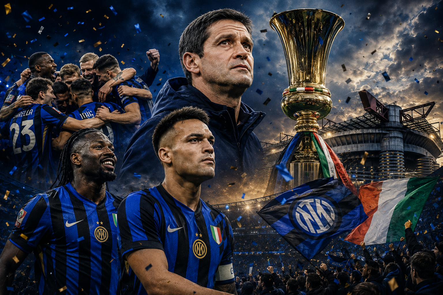 Chivu Lautaro Coppa Italia