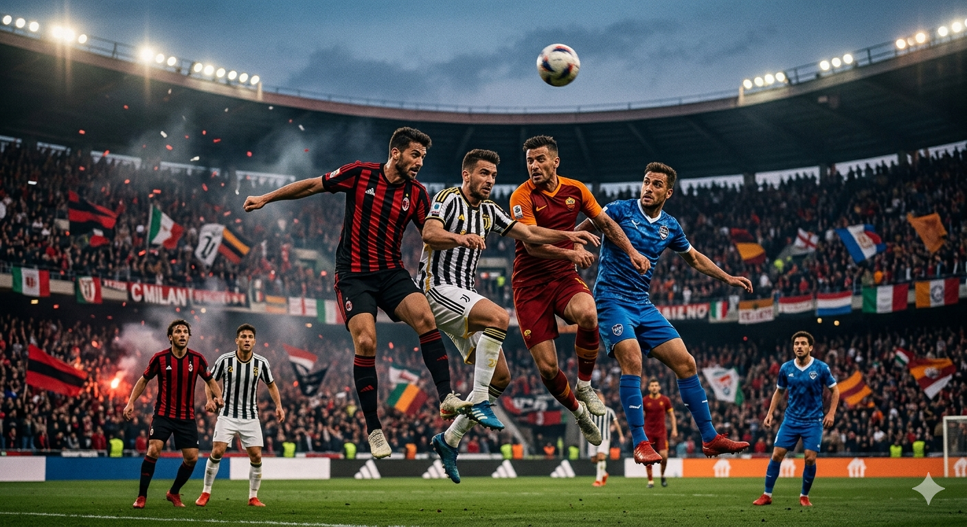 Milan Juve Roma Como